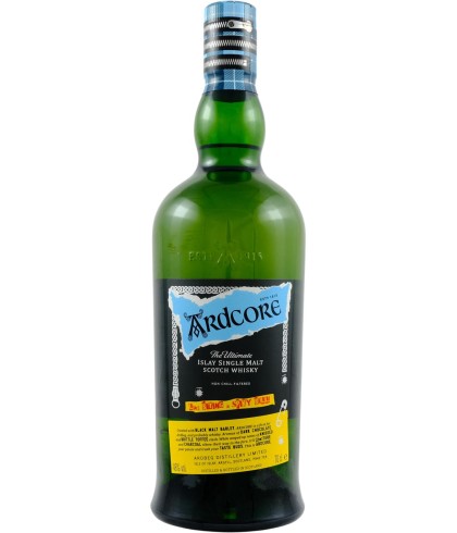 Fles Ardbeg Ardcore Single Malt, whisky, op voorraad bij slijterij t Bockje in Bathmen