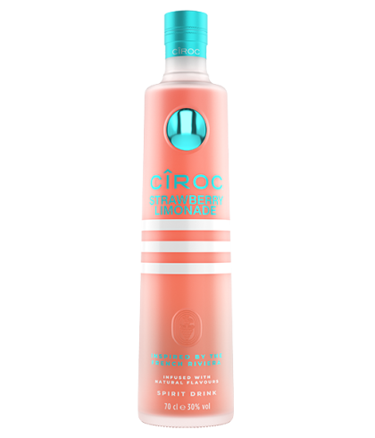 Wodka Ciroc Strawberry Limonade van Ciroc, bij slijterij ’t Bockje in Bathmen