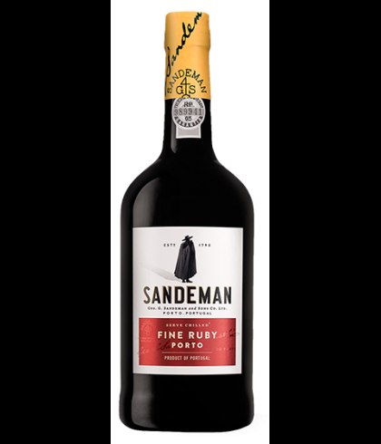 SANDEMAN Ruby Port, op voorraad bij slijterij t Bockje in Bathmen