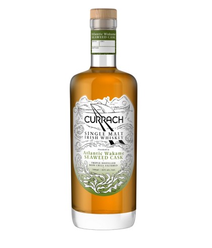 Fles Currach Single Cask Whiskey Wakame Seaweed Cask, whisky, bij slijterij ’t Bockje in Bathmen