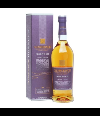 Fles Glenmorangie Dornoch, whisky, op voorraad bij slijterij ’t Bockje in Bathmen