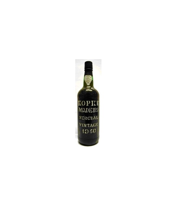 Kopke Madeira Sercial Vintage 1940 bij t Bockje in Bathmen