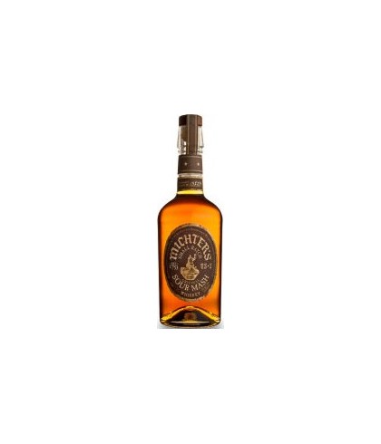 Fles Michters Sour Mash Whiskey, Amerikaanse whiskey uit Kentucky, op voorraad bij slijterij ’t Bockje in Bathmen