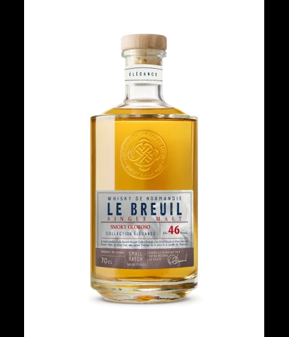 Fles Château du Breuil Le Breuil Collection Elegance Smokey Oloroso, whisky, op voorraad bij slijterij t Bockje in Bathmen