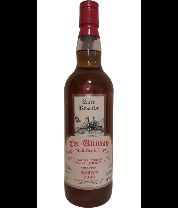 The Ultimate Rare Reserve Arran 2008 CS #58 bij t Bockje in Bathmen