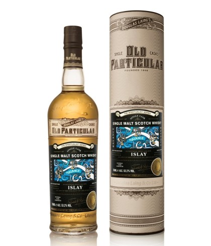 Fles Old Particular Spiritualist Series Islay, Schots enkel vat van bottelaar Old Particular, op voorraad bij slijterij t Bockje in Bathmen