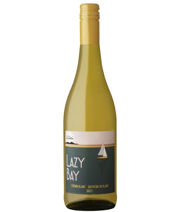 Lazy Bay Sauvignon Blanc-Chenin Blanc, wijn bij t Bockje in Bathmen