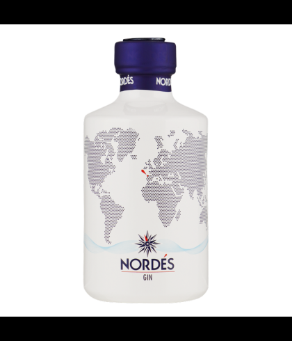 Fles Nordés Atlantic Galician Gin, gin, op voorraad bij slijterij t Bockje in Bathmen