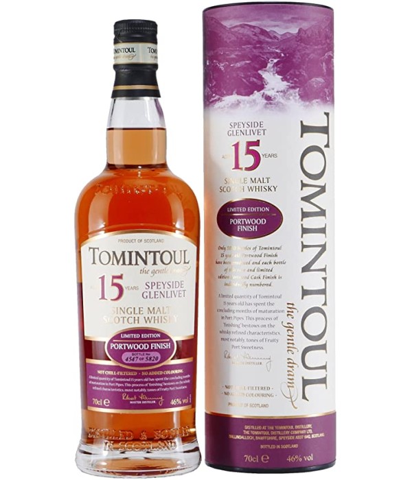 Tomintoul Portwood 15 Years Old bij t Bockje in Bathmen