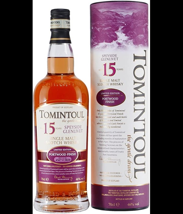 Tomintoul Portwood 15 Years Old bij t Bockje in Bathmen
