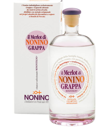Grappa Nonino Grappa Merlot van Nonino, bij slijterij ’t Bockje in Bathmen