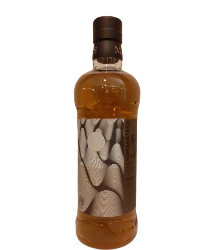 Fles Mars Komagatake Shinshu Aging 2018, Japanse single malt whisky, op voorraad bij slijterij t Bockje in Bathmen