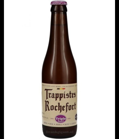 Trappistes Rochefort Triple Extra, bier op voorraad bij slijterij t Bockje in Bathmen