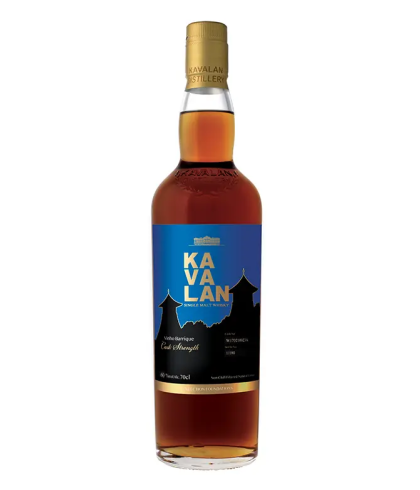 Fles Taiwanese single malt van Kavalan, op voorraad bij slijterij t Bockje in Bathmen