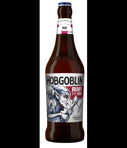 Wychwood Hobgoblin Ruby, bier op voorraad bij slijterij t Bockje in Bathmen