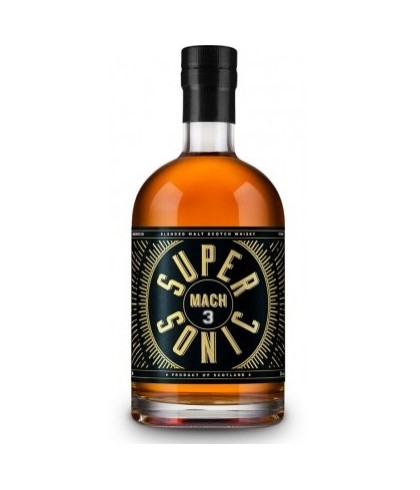 Fles North Star Supersonic Mach 3, Schotse whisky van bottelaar North Star Spirits, op voorraad bij slijterij t Bockje in Bathmen