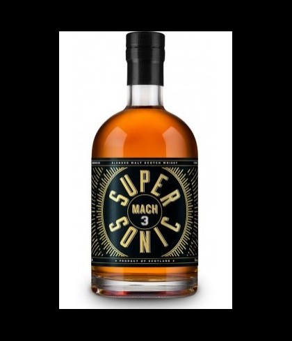 Fles North Star Supersonic Mach 3, Schotse whisky van bottelaar North Star Spirits, op voorraad bij slijterij t Bockje in Bathmen