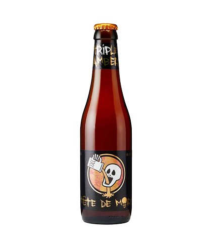 Tete De Mort Triple Amber, bier op voorraad bij slijterij t Bockje in Bathmen