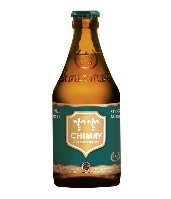 Chimay 150 Sterk Blond Groen bij t Bockje in Bathmen