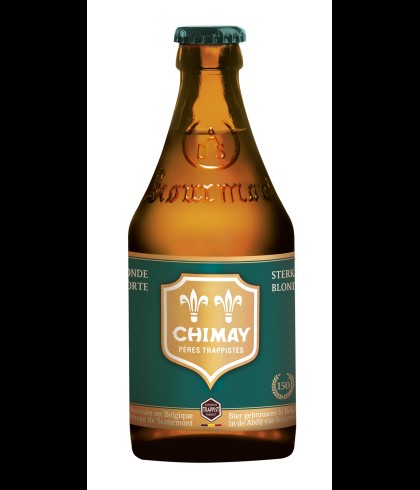 Chimay 150 Sterk Blond Groen, bier op voorraad bij slijterij t Bockje in Bathmen