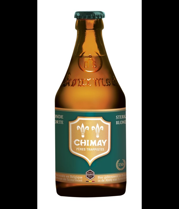 Chimay 150 Sterk Blond Groen bij t Bockje in Bathmen