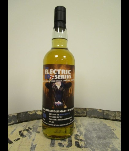 Fles The Electric Coo English Whisky 10 Years Old, single malt whisky, op voorraad bij slijterij t Bockje in Bathmen
