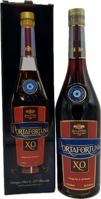 Fles Portafortuna XO van Portafortuna, op voorraad bij slijterij ’t Bockje in Bathmen