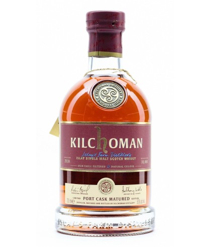 Fles Islay single malt van Kilchoman, op voorraad bij slijterij t Bockje in Bathmen