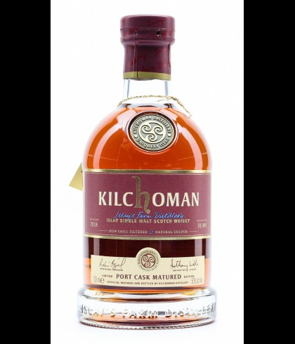 Fles Islay single malt van Kilchoman, op voorraad bij slijterij t Bockje in Bathmen