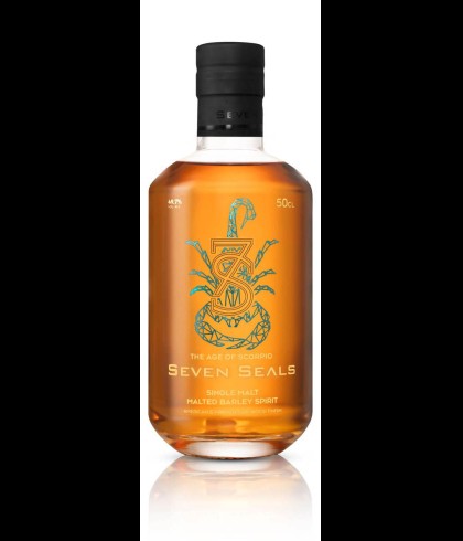 Fles Seven Seals The Age of Scorpio, Zwitserse whisky, op voorraad bij slijterij t Bockje in Bathmen