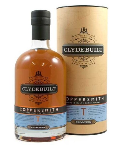 Fles Ardgowan Clydebuilt Coppersmith, whisky, op voorraad bij slijterij t Bockje in Bathmen
