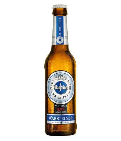 Warsteiner 0,0%, bier op voorraad bij slijterij t Bockje in Bathmen