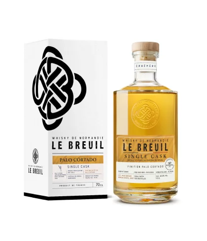 Fles Château du Breuil Le Breuil Palo Cortado, whisky, op voorraad bij slijterij ’t Bockje in Bathmen