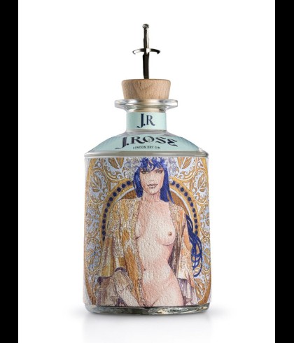 Fles J.Rose London Dry Artisan Gin #2, gin, op voorraad bij slijterij t Bockje in Bathmen