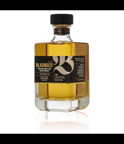 Fles Bladnoch Vinaya, single malt whisky, op voorraad bij slijterij t Bockje in Bathmen