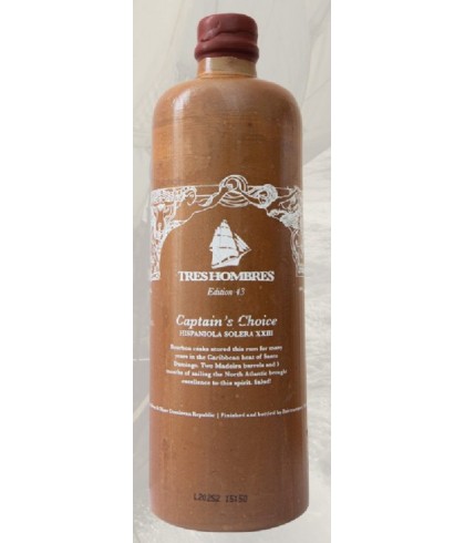 Tres Hombres Rum Ed. 43 Captain’s Choice Hispaniola XXIII Solera System