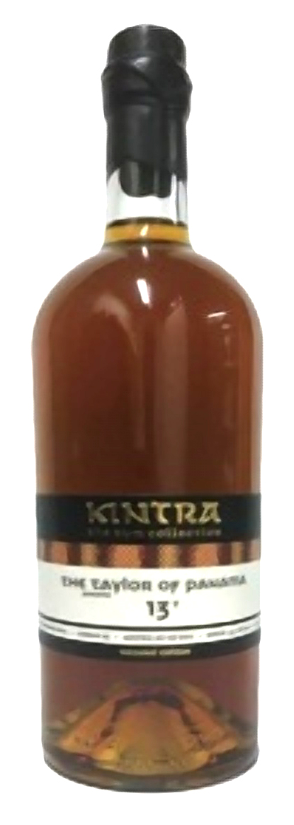Fles Kintra The Rum CollectionThe Taylor of Panama 13 Years Old Vintage 2004, rum, bij slijterij ’t Bockje in Bathmen