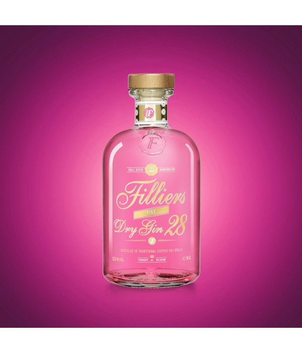 Filliers Pink Dry Gin 28 bij t Bockje in Bathmen