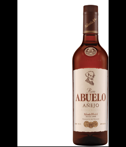 Fles Ron Abuelo Rum Añejo, rum, op voorraad bij slijterij t Bockje in Bathmen