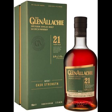 GlenAllachie 21Y Cask Strength Batch 7