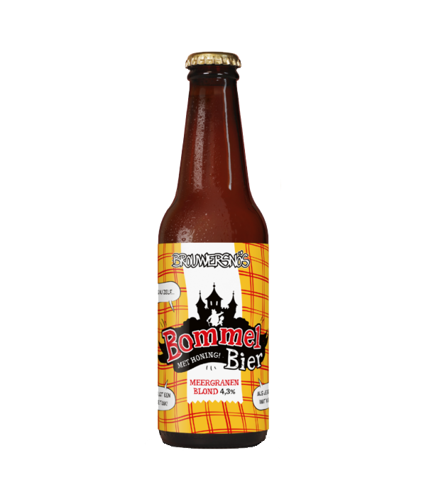 Brouwersnös Bommelbier Meergranen Blond bij t Bockje in Bathmen