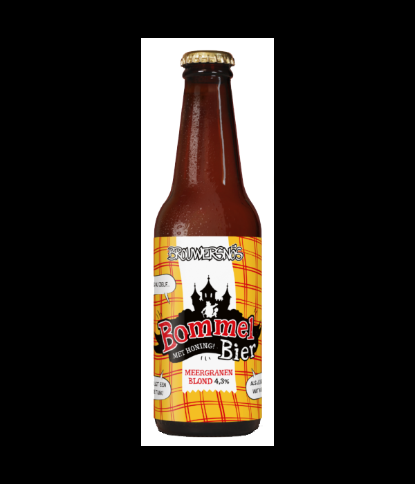 Brouwersnös Bommelbier Meergranen Blond bij t Bockje in Bathmen
