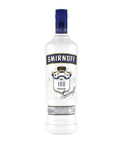 Wodka Smirnoff Export Strenght Vodka van Smirnoff, bij slijterij ’t Bockje in Bathmen