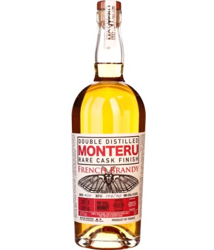 Brandy Monteru Brandy Rare Cask Finish van Monteru, bij slijterij ’t Bockje in Bathmen