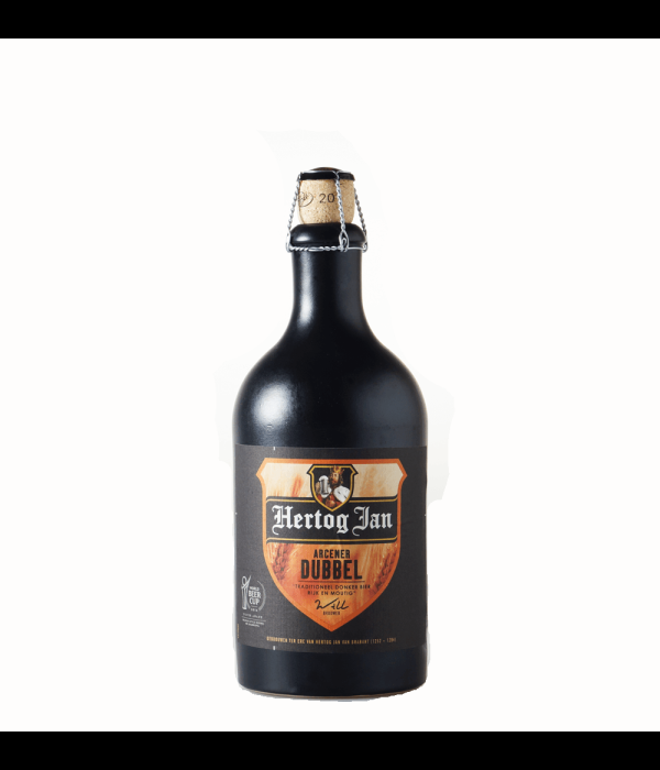 Hertog Jan Dubbel kruik bij t Bockje in Bathmen
