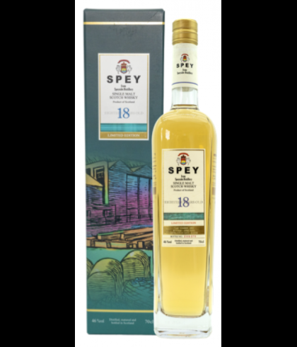 Fles Spey 18 Years Old Limited Edition #2184, whisky, op voorraad bij slijterij ’t Bockje in Bathmen