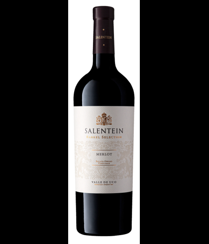 Fles Salentein Barrel Selection Merlot, wijn op voorraad bij slijterij t Bockje in Bathmen