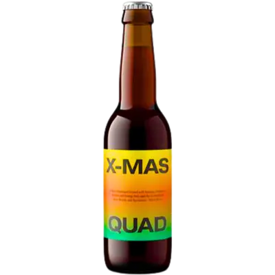 Fles To Øl X-Mas Quad BA 2023, bier van To Øl, op voorraad bij slijterij t Bockje in Bathmen