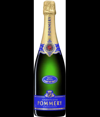 Fles Pommery Brut Royal Champagne, wijn op voorraad bij slijterij t Bockje in Bathmen