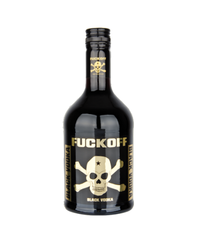 Wodka Fuckoff Black Vodka van Fuckoff, bij slijterij ’t Bockje in Bathmen